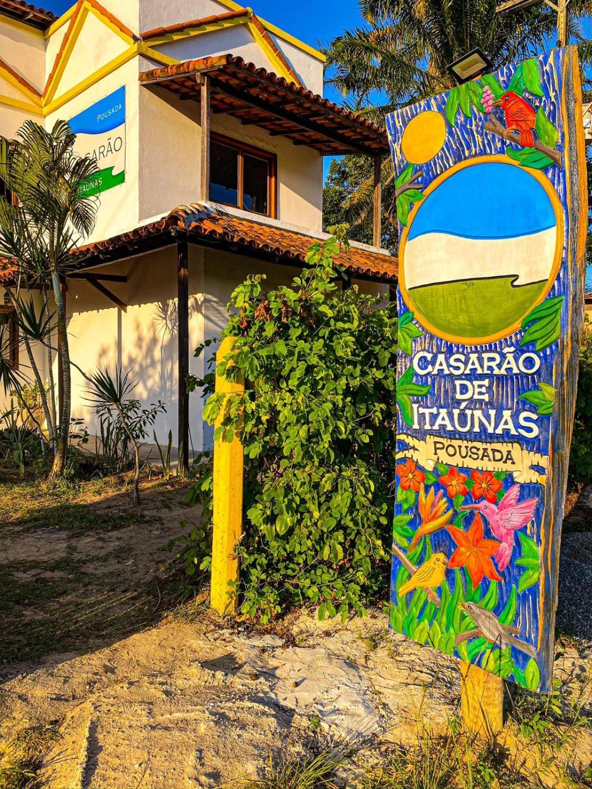 Pousada Casarao De Itaunas Itaunas  Bagian luar foto